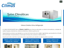Tablet Screenshot of climus.com.br